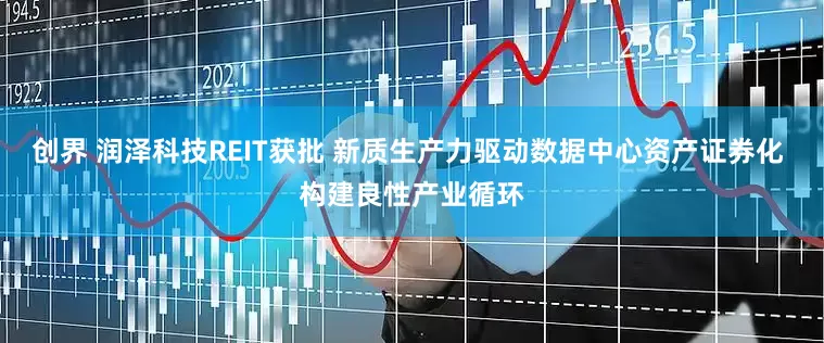 创界 润泽科技REIT获批 新质生产力驱动数据中心资产证券化 构建良性产业循环