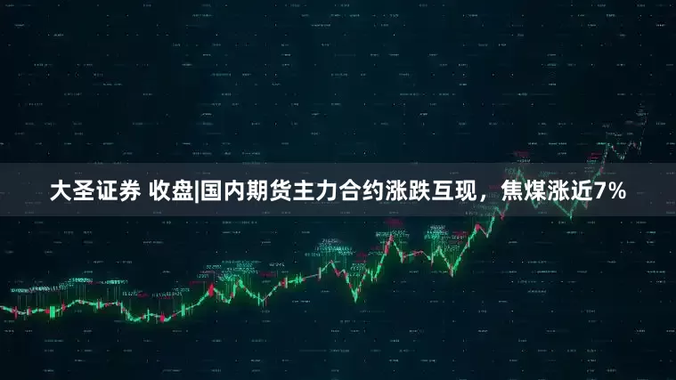 大圣证券 收盘|国内期货主力合约涨跌互现，焦煤涨近7%